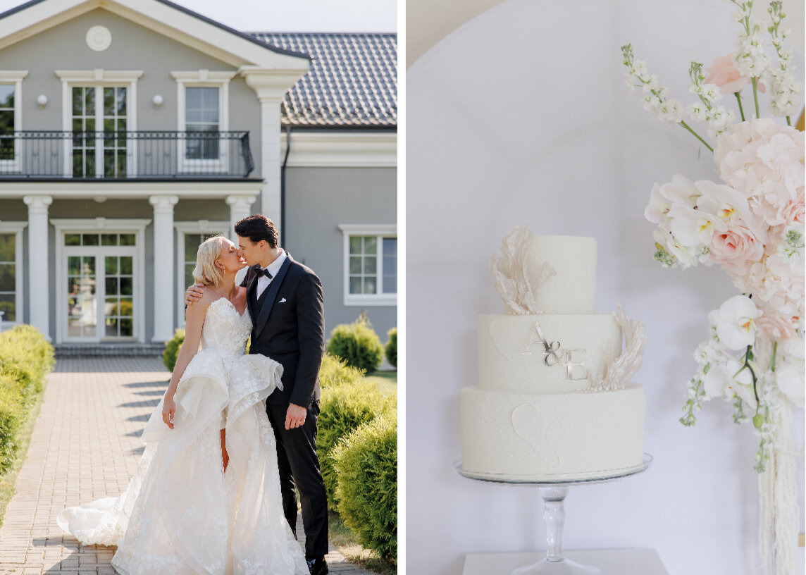 Abigailė ❤ Edvinas. Elegantiškos vestuvės viloje