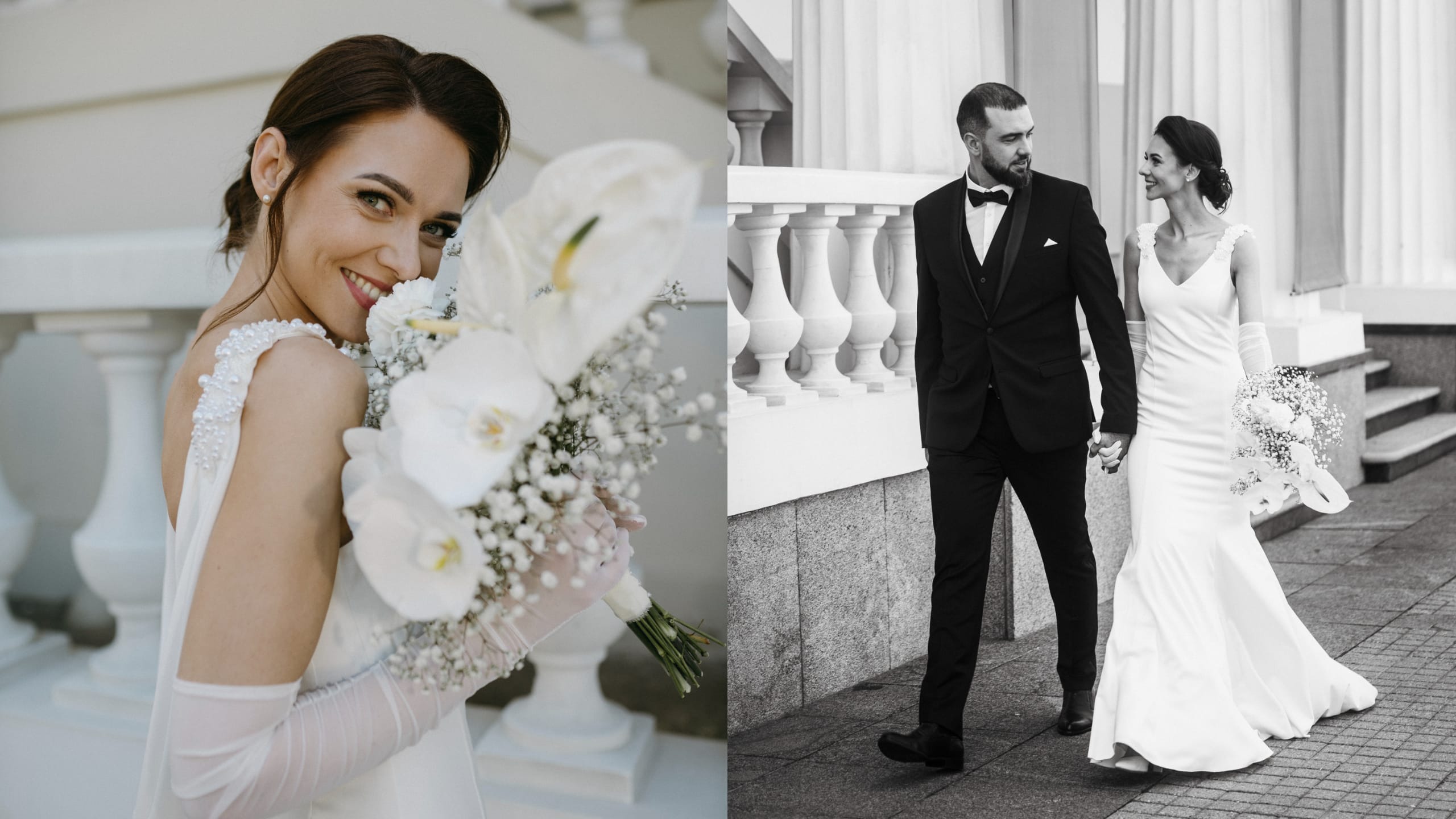 Moderniai elegantiškos vestuvės: Justina ❤ Šarūnas