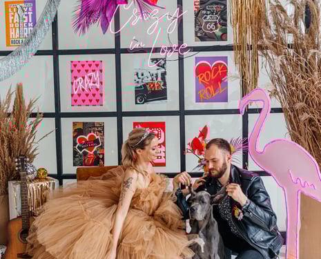 Idėja: Rock'n'Roll stiliaus vestuvės Idėja: Rock'n'Roll stiliaus vestuvės